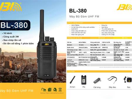 Bộ đàm An An phân phối bộ đàm JBL chính hãng tại đặc khu Phú Quốc ưu đãi mới